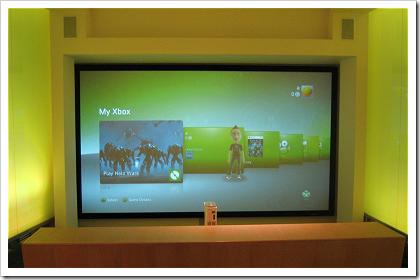 Microsoft Visitor Center: Xbox lounge