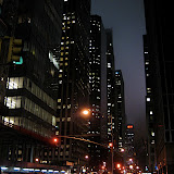Manhattan at night