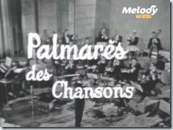 palmarès des chansons