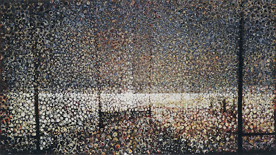 "Far," 2004, oil on panel, 16"x28"