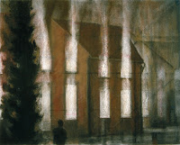 "Manicomio," 1999, raw pigment and pastel on paper, 20"x24" "Manicomio," 1999, raw pigment and pastel on paper, 20"x24"