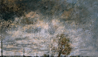 "Sarah’s Tree," 1998, oil on canvas, 28"x48"