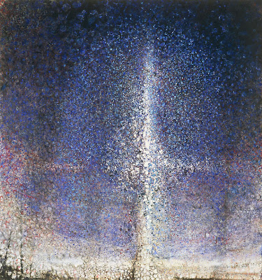 "Vertigo," 2004, oil on linen, 58"x54"