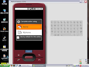開機後選擇 HOME Screen。