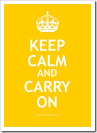 Keep Calm Amarelo