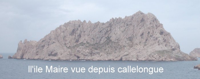 Ile maire au large de Callelongue