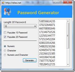 password generator