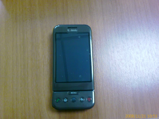 Google G1 Android phone in Greece Google G1 Android phone in Greece