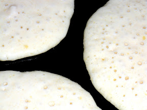 Pancakes ready to flip Ready to flip
