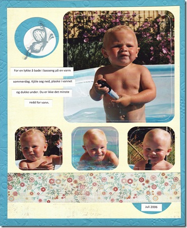 Kristine Nordrik scrapbooking sommer Kristine Nordrik scrapbooking sommer