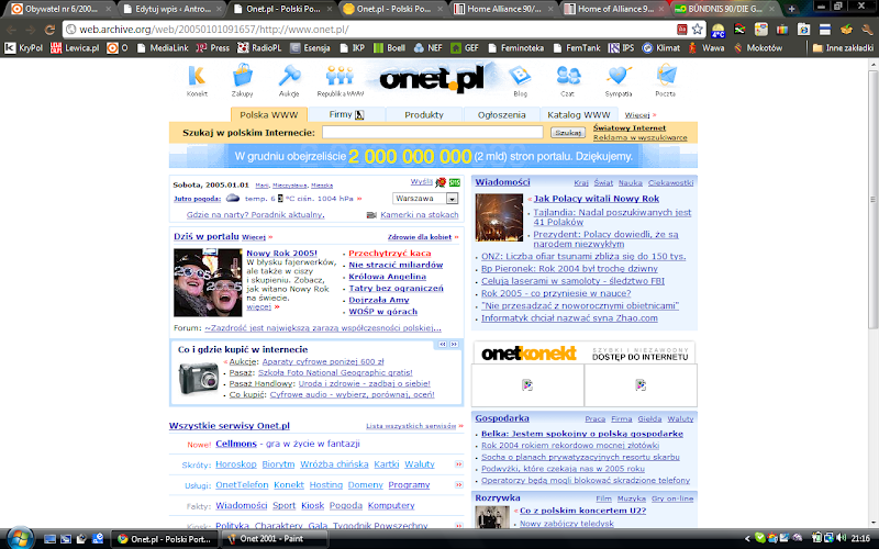 Onet 2005