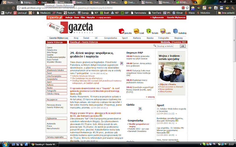 Gazeta 2003