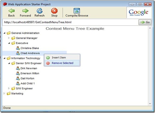 contextMenuTree contextMenuTree