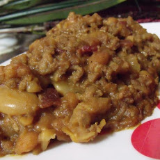 Meaty Baked Beans