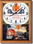 55176 - Santa fe clock 55176 - Santa fe clock