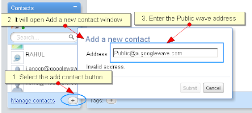 publicwave1 How to create a public Google Wave   Part 1