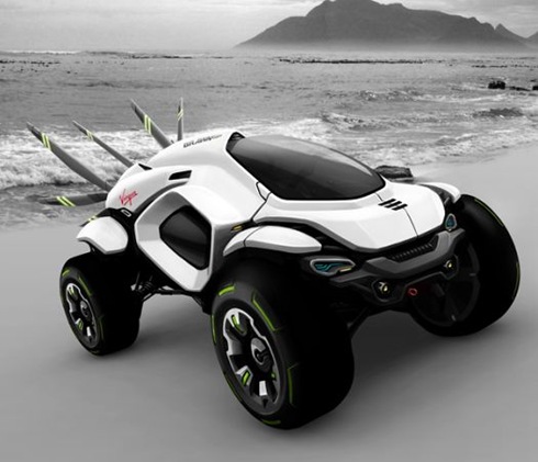 Futuristic Dune Buggy