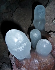 Stalagmites - Crystal Ice Cave