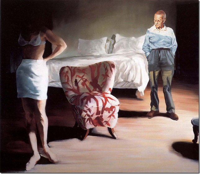 eric fischl - The Bed, The Chair.. 2001.