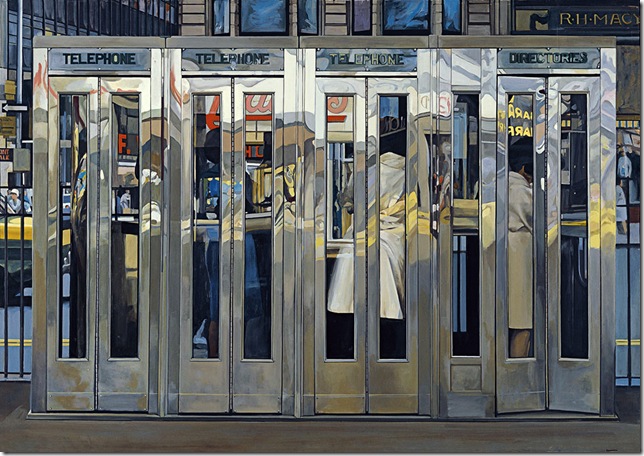 RICHARD ESTES Telephone Booths 1968 RICHARD ESTES Telephone Booths 1968