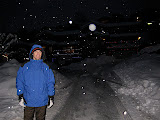 Mark surveying the estate