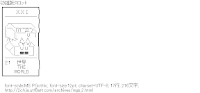 [AA]ⅩⅩⅠ世界