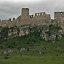 The majestic ruins of the Spissky Hrad Castle (UNESCO World Heritage).