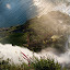 Cave of the Winds Walkway from the top of the falls.