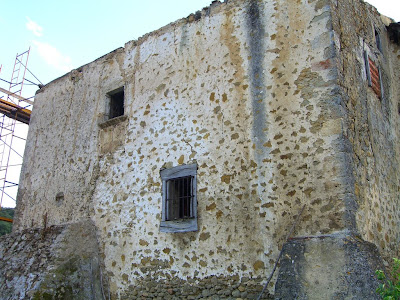 Muro este de Sol de Sagastui (comienzo de derribo)