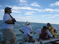 2006 Fleet / Zukasky 2006_ Race 1_ Steve Zorn trim spinnaker on Vayu_001.JPG