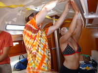 NOOD 2009 / NOOD 2009 Sat.: Paul and Amy preparing for Melissa's birthday party