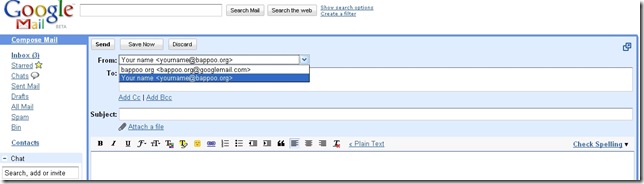 gmail send email