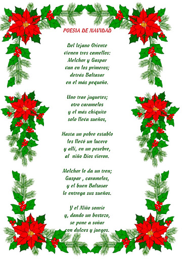 poemas infantiles de navidad