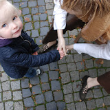 Het model was vereerd om kennis te maken.