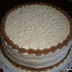 Torta merengue - castaña.