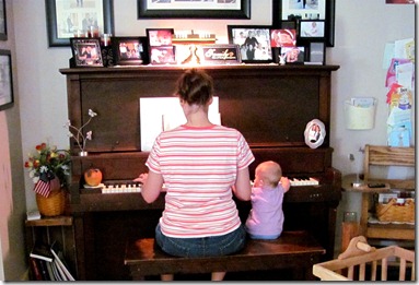 Andrea & Elaine on Piano