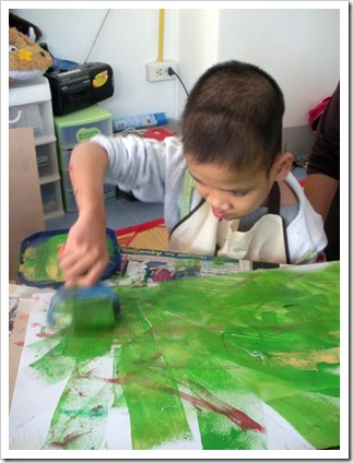 Nong wichai with green roller