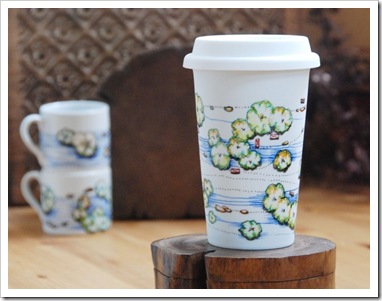 ceramic eco travel mug by yevgenia