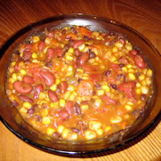 Spicy Black and Red Bean Soup