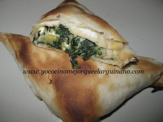 Spanakopita: Empanada Griega de Espinacas
