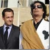 SArkozy Gadafi