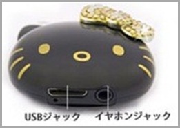 Hello Kitty Music Player
Premium DX Crystallized
USB and Earphones
