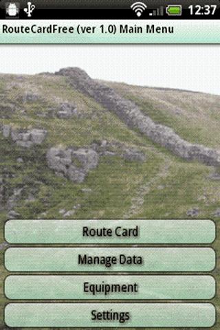 Route Card Free