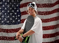 Louie Vito with American Flag from 11-09