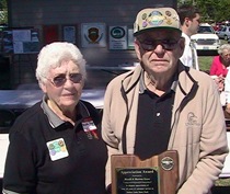 Marietta and Merrill Geyer honored at Dredge Day from 9-18-09