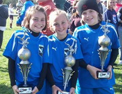 Zoe Price, Kateline Mathews, and Abby Godwin from 10-11-09