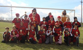 Lakeview U10 team photo from 10-31-09