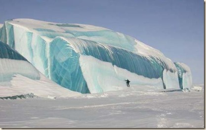 Frozen Wave - Lake Huron, Mackinaw City, MI by brenda