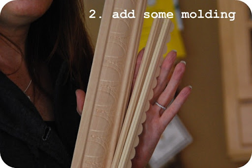 add some molding add some molding