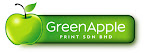 2* Green Apple Print